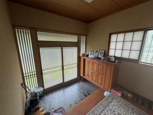 いすみ市岬町、中古一戸建ての玄関画像です