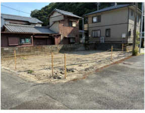 勝浦市串浜、土地の画像です