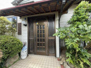 いすみ市大原台、中古一戸建ての玄関画像です