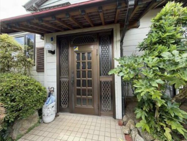 いすみ市大原台、中古一戸建ての玄関画像です
