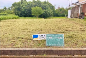 長生郡睦沢町川島、土地の画像です