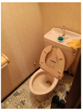 いすみ市佐室、中古一戸建てのトイレ画像です