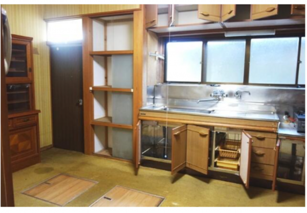 夷隅郡大多喜町中野、中古一戸建てのキッチン画像です