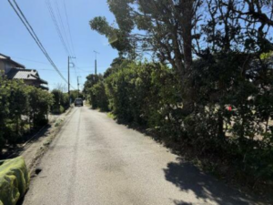 いすみ市岬町、土地の画像です