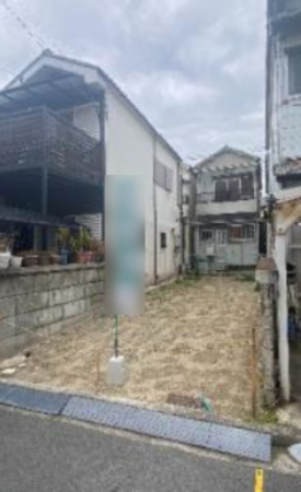 貝塚市津田南町、土地の画像です