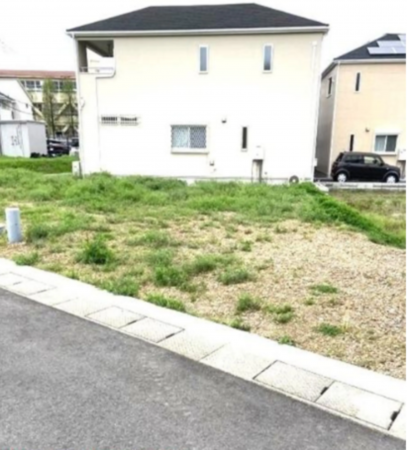 貝塚市東山、土地の画像です