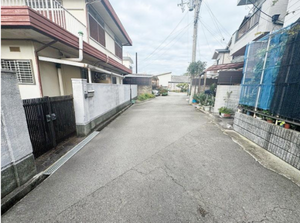 貝塚市窪田、土地の画像です