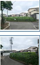 貝塚市窪田、土地の画像です