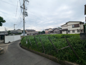 貝塚市窪田、土地の画像です
