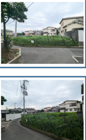 貝塚市窪田、土地の画像です