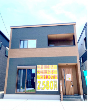 貝塚市東山、新築一戸建ての画像です