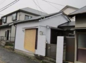 貝塚市南町、中古一戸建ての外観画像です