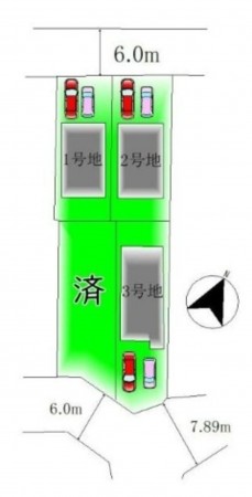 貝塚市東山、新築一戸建ての画像です
