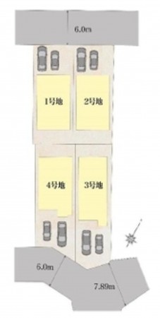 貝塚市東山、新築一戸建ての画像です