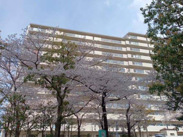 貝塚市清児、マンションの画像です