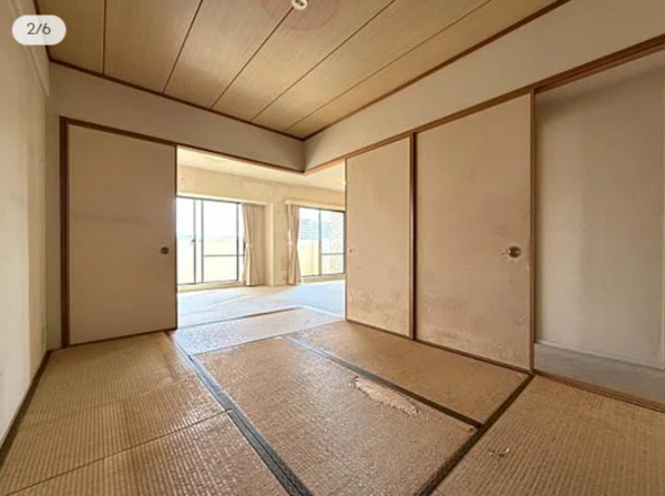 貝塚市清児、マンションの画像です