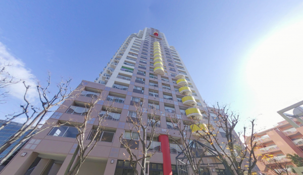 貝塚市二色、マンションの画像です