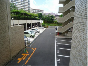 貝塚市清児、マンションの画像です