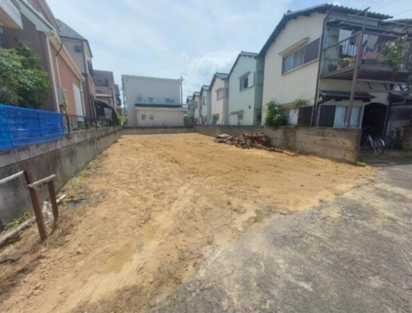 泉佐野市日根野、土地の画像です