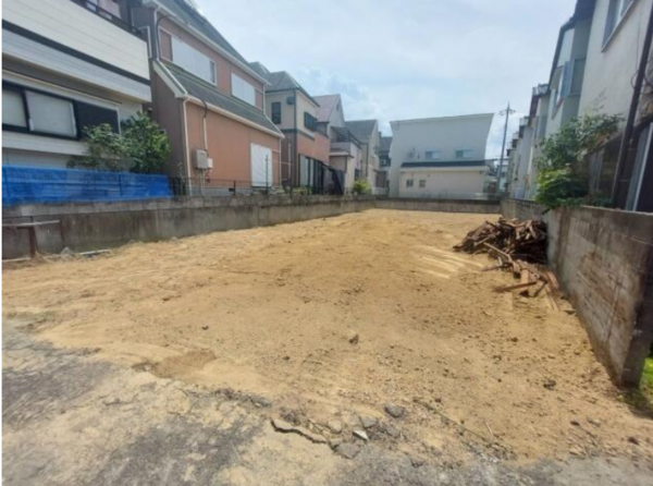 泉佐野市日根野、土地の画像です