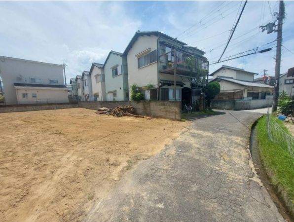 泉佐野市日根野、土地の画像です