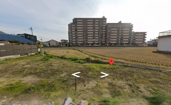 泉佐野市松原、土地の画像です