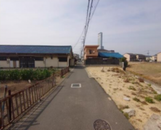 泉佐野市松原、土地の画像です