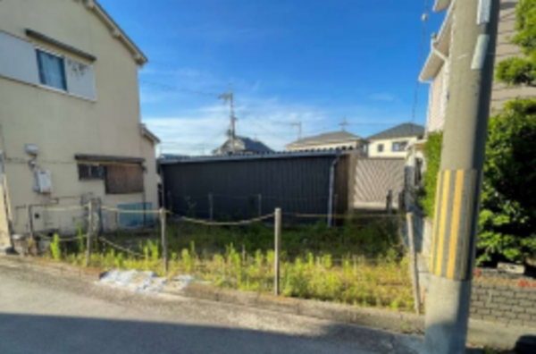泉佐野市上瓦屋、土地の画像です