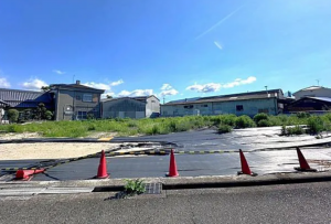 泉佐野市南中樫井、土地の画像です