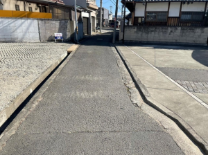 泉佐野市南中安松、土地の画像です