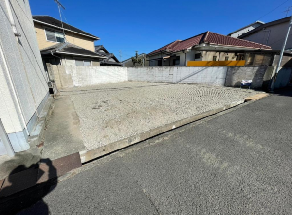 泉佐野市南中安松、土地の画像です