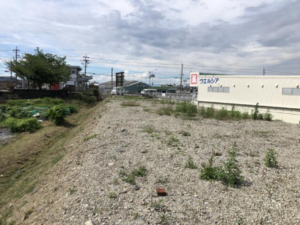 泉佐野市鶴原、土地の画像です