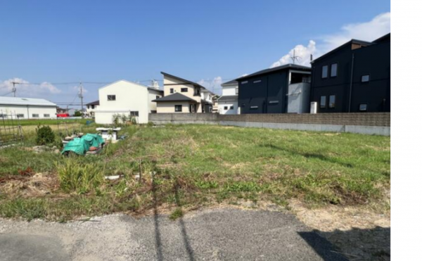 泉佐野市鶴原、土地の画像です