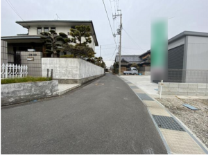 泉佐野市長滝、土地の画像です