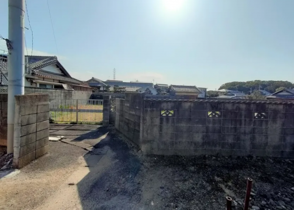 泉佐野市岡本、土地の画像です