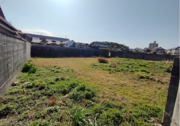 泉佐野市岡本、土地の画像です