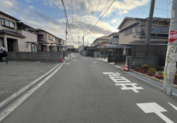 泉佐野市笠松、土地の画像です