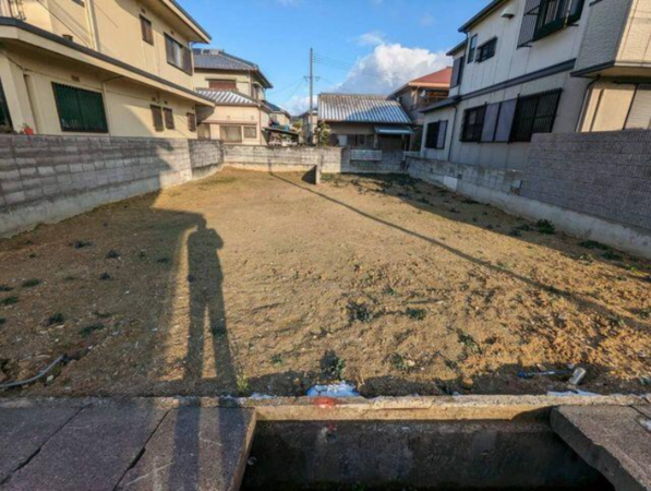泉佐野市中町、土地の画像です