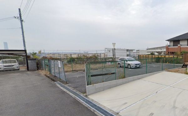 泉佐野市東佐野台、土地の画像です
