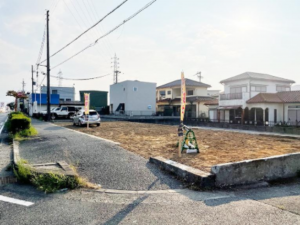 泉佐野市南中安松、土地の画像です