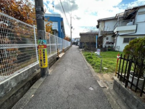 泉佐野市高松東、土地の画像です