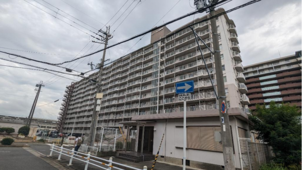 泉佐野市羽倉崎、マンションの画像です