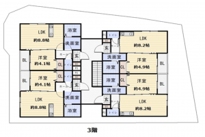 泉佐野市元町、収益物件/アパートの画像です
