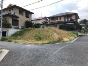 泉南郡熊取町つばさが丘西、土地の画像です