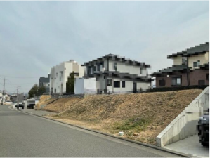 泉南郡熊取町つばさが丘西、土地の画像です
