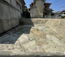 泉南郡熊取町大久保南、土地の画像です