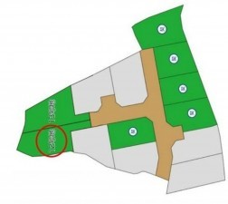 泉南郡熊取町朝代東、土地の間取り画像です