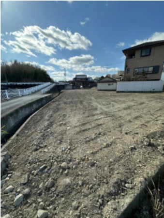 泉南郡熊取町七山東、土地の画像です