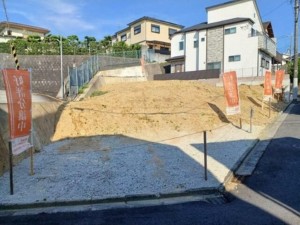泉南郡熊取町大久保北、土地の画像です