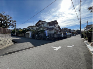 泉南郡熊取町希望が丘、土地の画像です